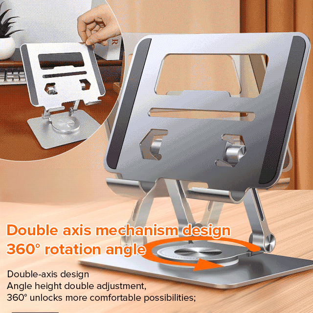  Soporte giratorio de aluminio de 360°