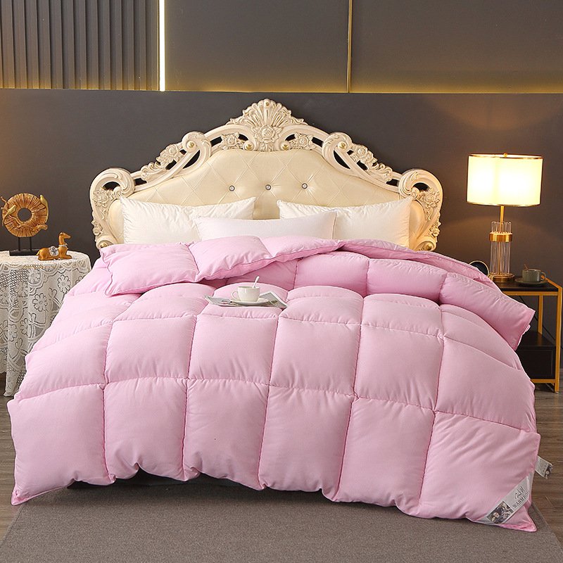 White goose down comforter