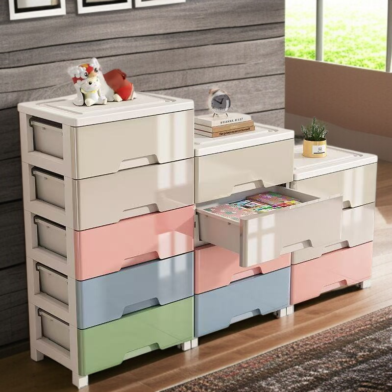 옷과 장난감 정리를 위한 대용량 수납장