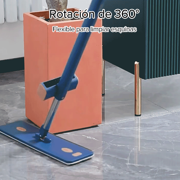 Nuevo estilo de trapeador grande y plano