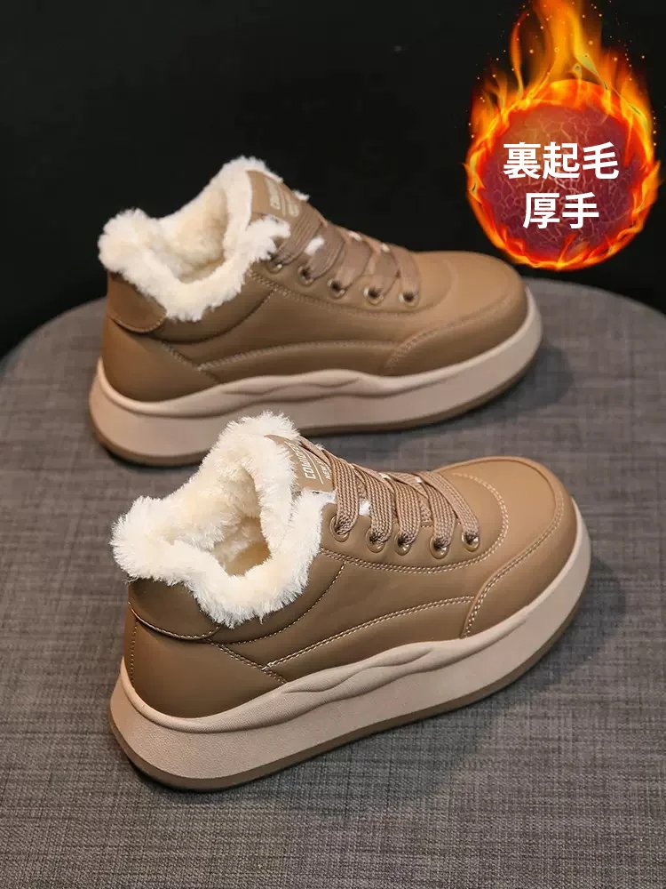 裏起毛ハイカットスニーカー