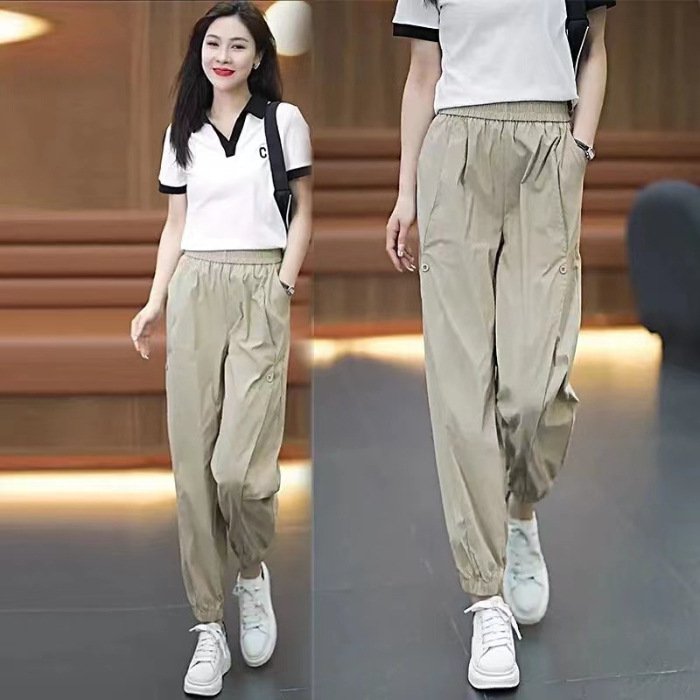 ゆったりアイスシルクパンツ