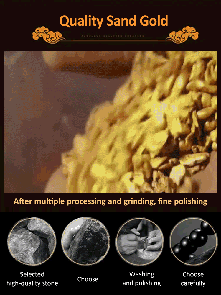 Six-Character Mantra Gold Pixiu Bracelet