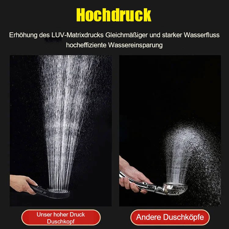 Fünfstufige Turbolader-Dusche
