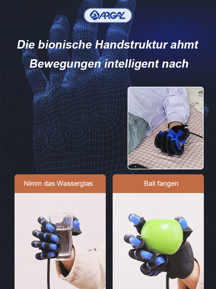 Roboterfinger-Rehabilitationshandschuhe