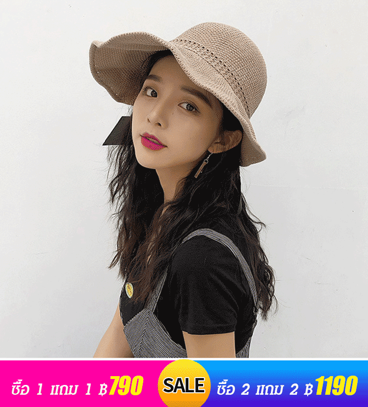 หมวกบังแดดแบบเปิดด้านหลัง