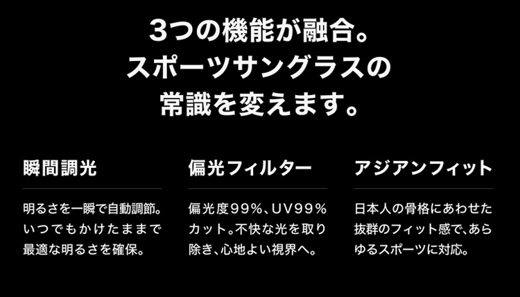 ランニングに最適なスポーツサングラス