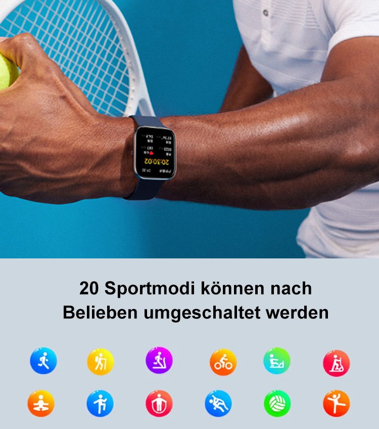 Nicht-invasive Blutdruck-Blutzucker-Smartwatch
