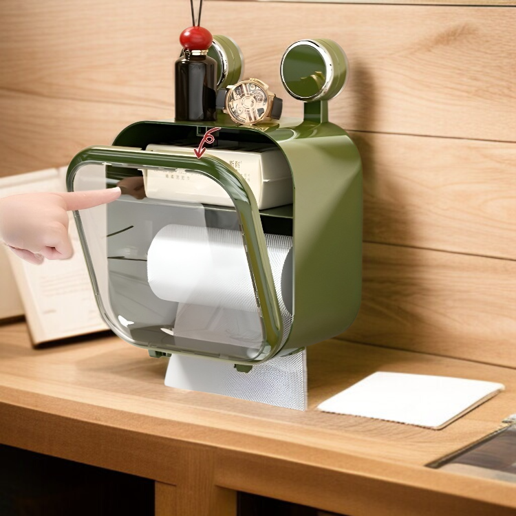 방수 기능이 뛰어난 티슈케이스 디테일