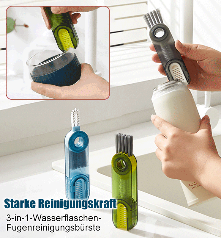Drei in einem flexiblen Becherabdeckungsbürste