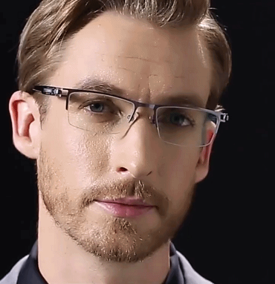 老眼鏡の軽量・快適な装着感イメージ