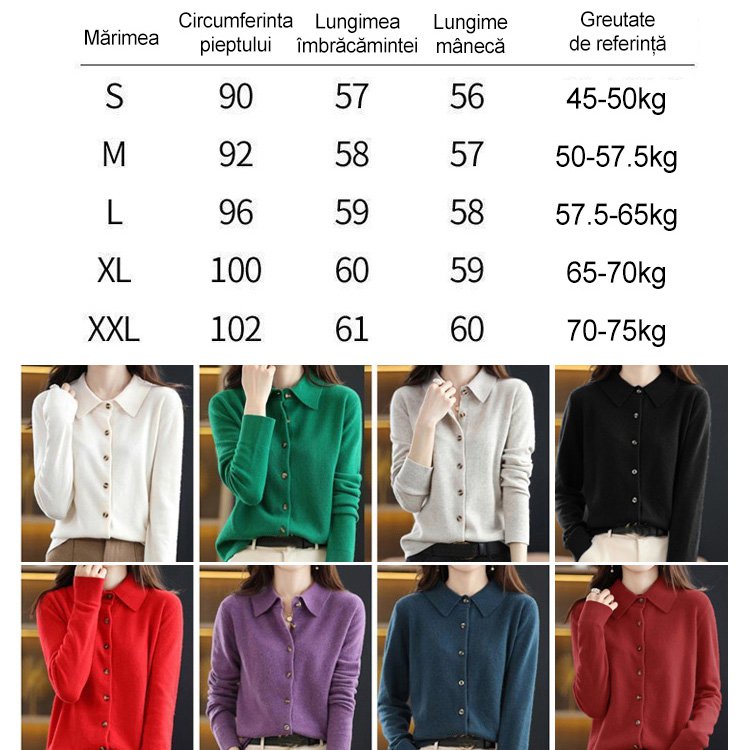 Cardigan de damă clasic la modă