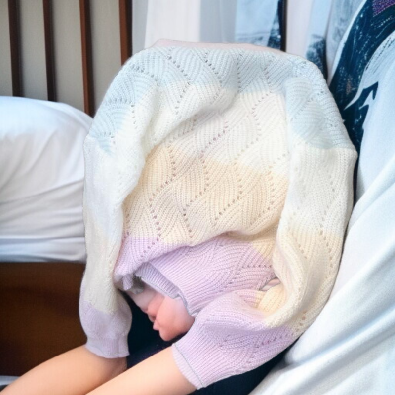 트렌디 브이넥 긴팔 상의 디테일