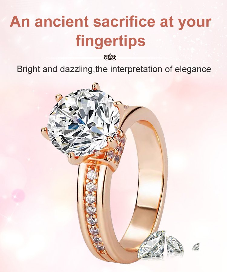 Angel Crown 2 Carat Solitaire Engagement Ring