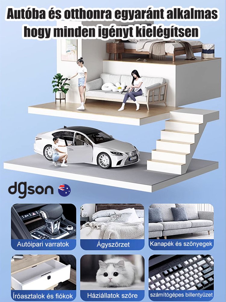 Hordozható autóporszívó