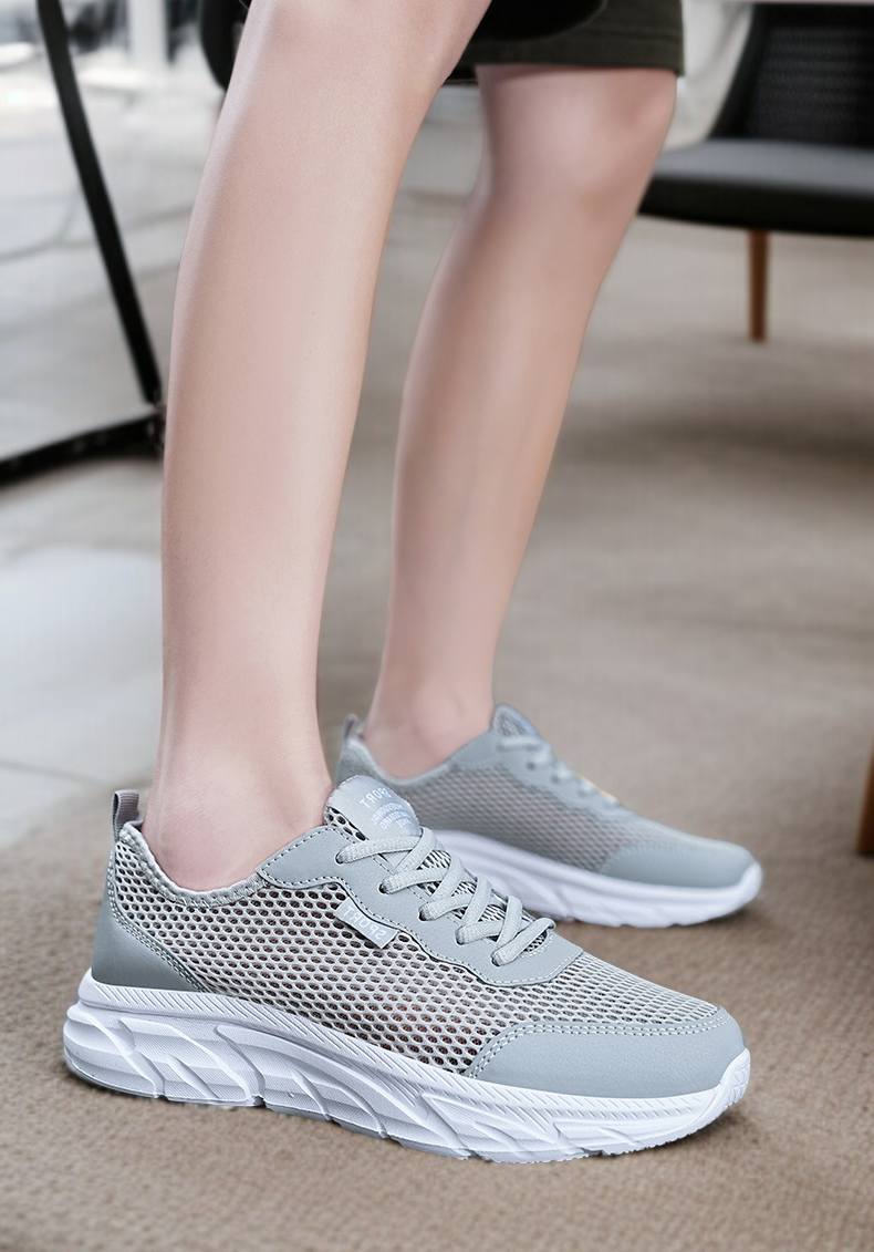 メンズシューズ、透かし彫りメッシュスポーツシューズ、通気性のあるカジュアルシューズ、夏用軽量スポーツシューズ、ファッショナブルなランニングシューズ