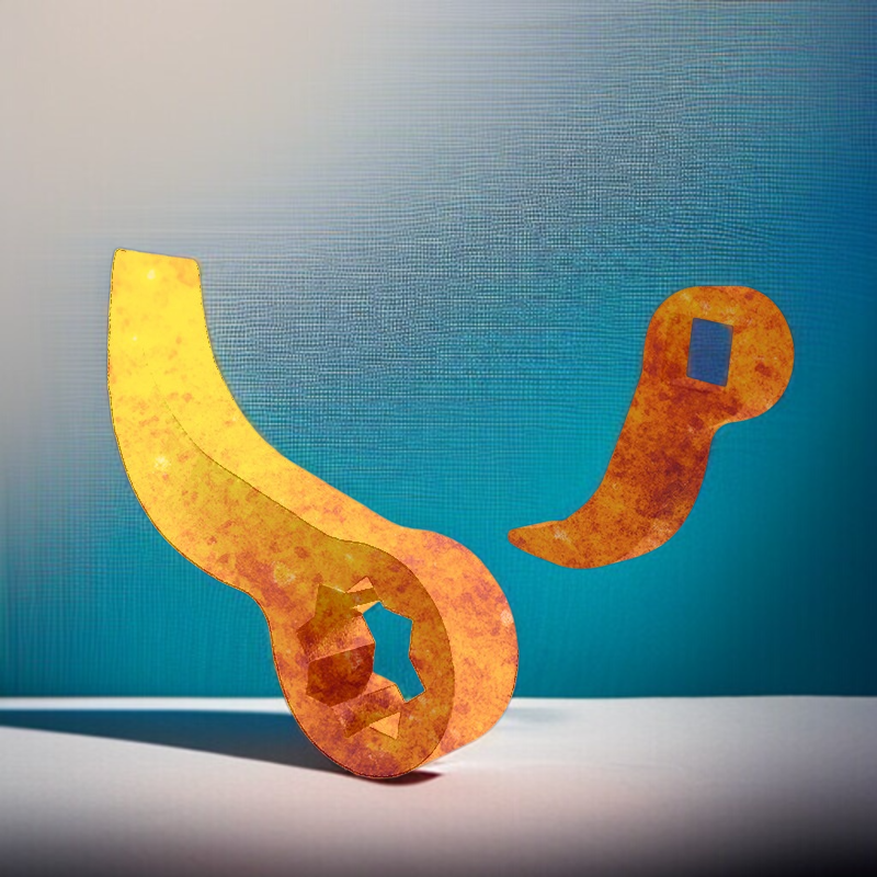 내구성 좋은 금속 소재의 공구 클로즈업