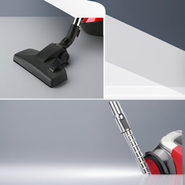 Cyclone bagged vacuum cleaner with handheld capability