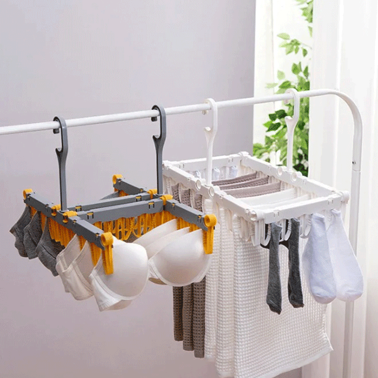 折りたたみ物干しハンガー