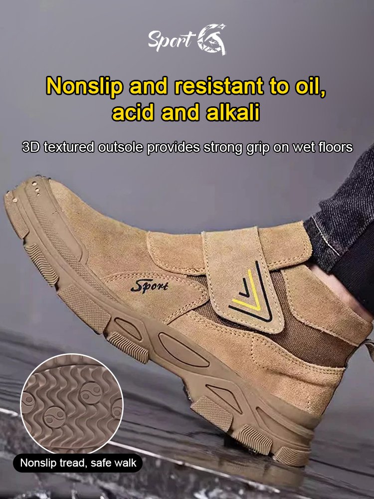 Anti-Shock Puncture-proof Work Shoes for Men