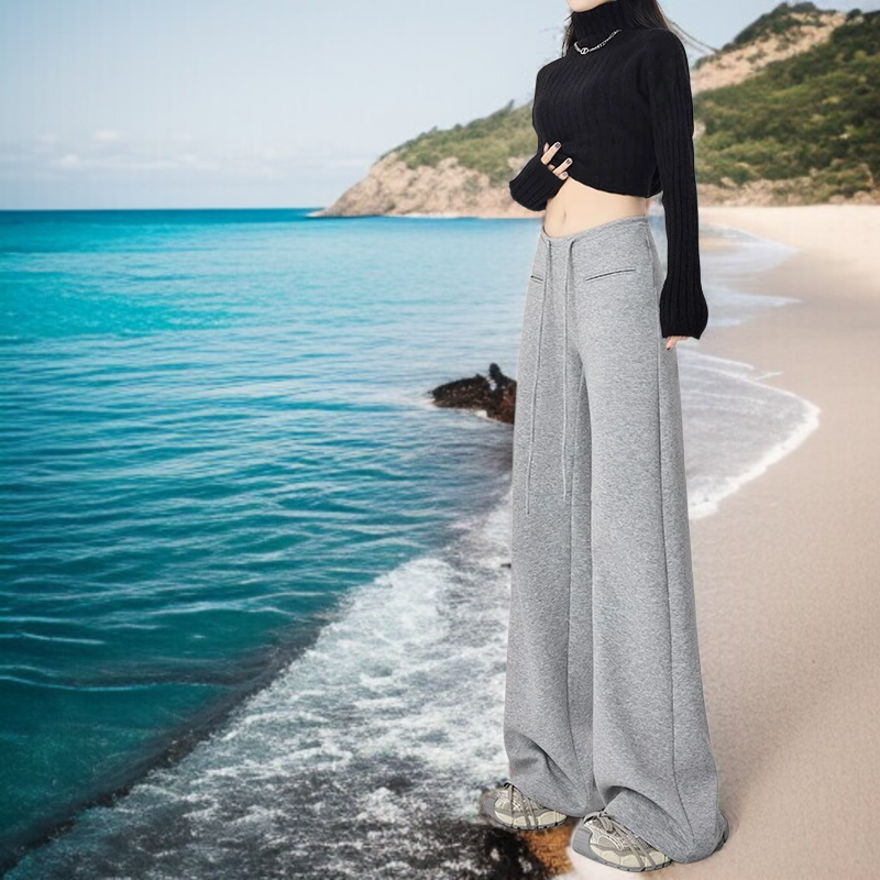 여름 캐주얼 슬랙스 디테일 이미지