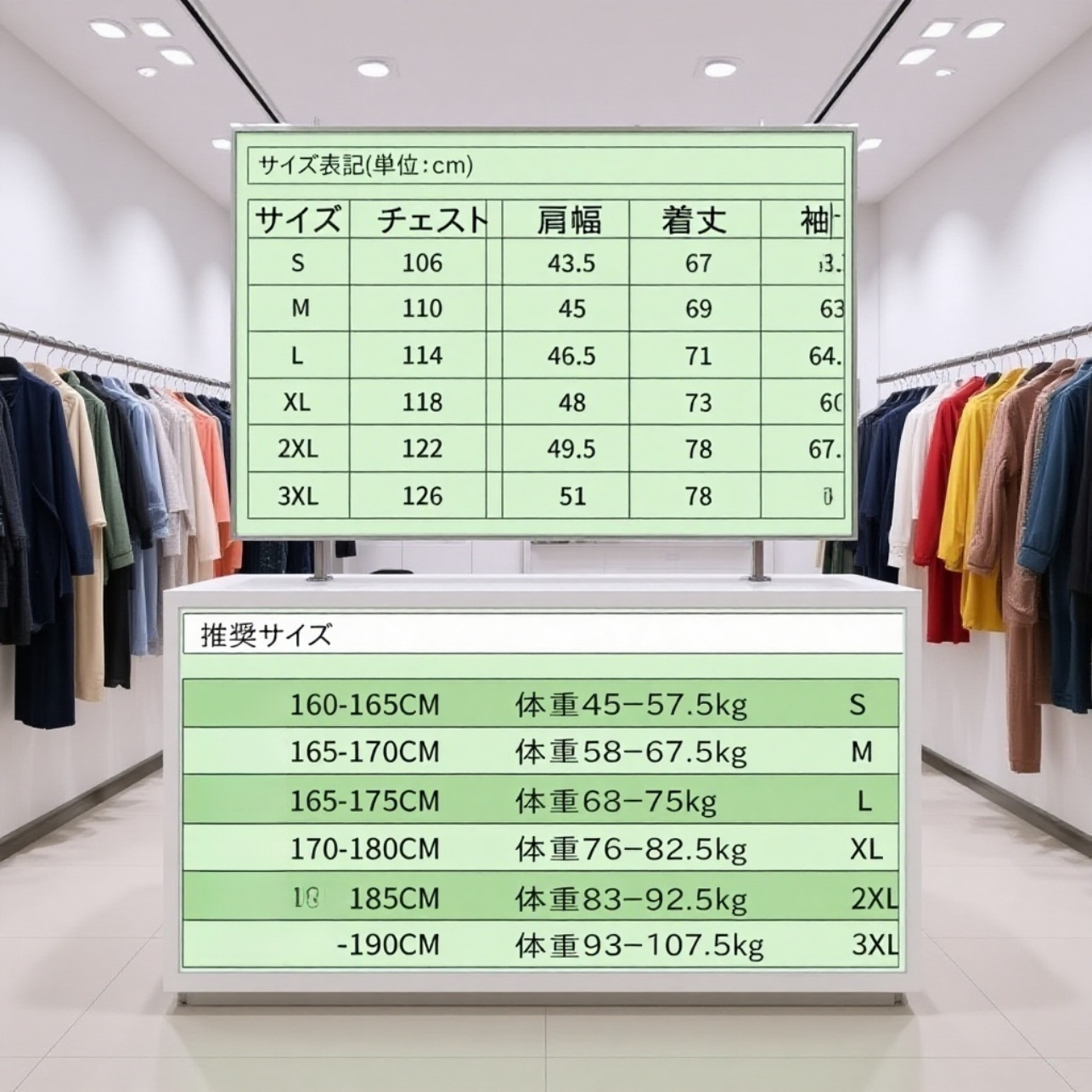 突撃服の男性薄手のタイプ