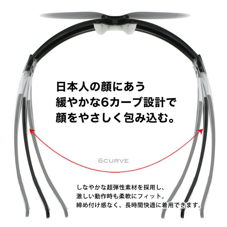 偏光スポーツサングラス