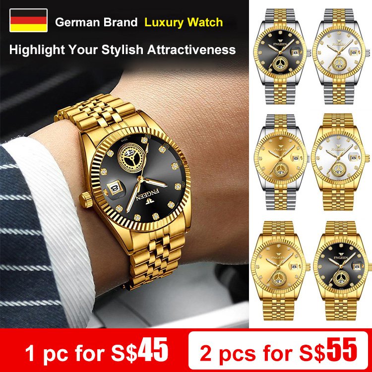 Simple Elegant Waterproof Luminous Watch