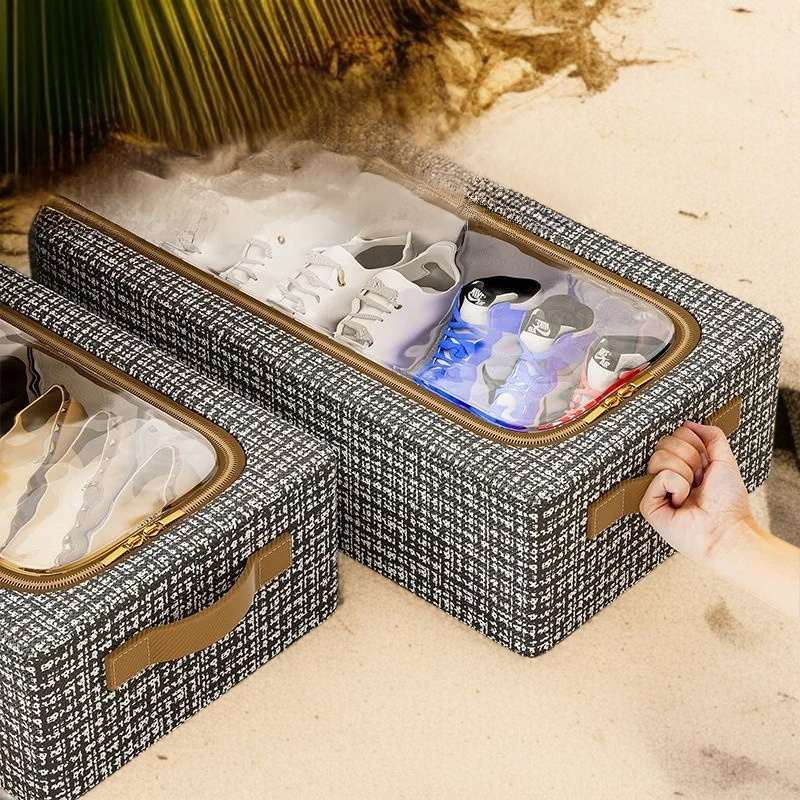 철골 구조의 튼튼한 신발 수납함