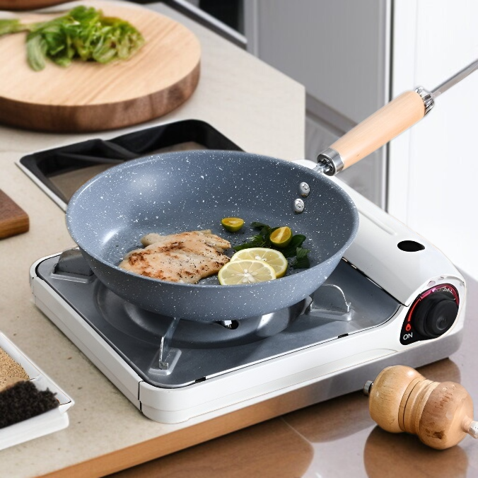 세척이 쉬운 프라이팬 디자인