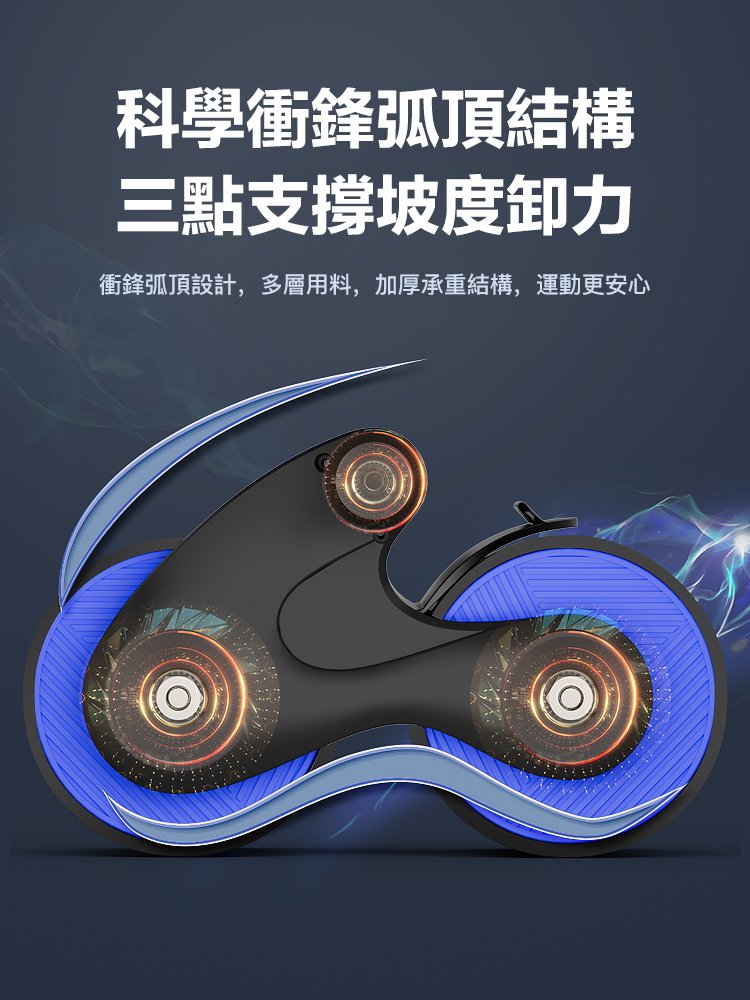 【滾出馬甲線】自動回彈健腹輪送墊子