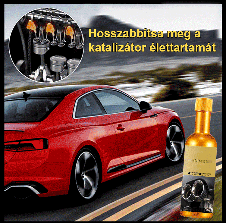 Motor, üzemanyag és kipufogó rendszer tisztítószere