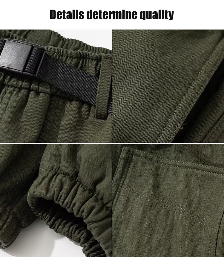 Men's retro workwear pants