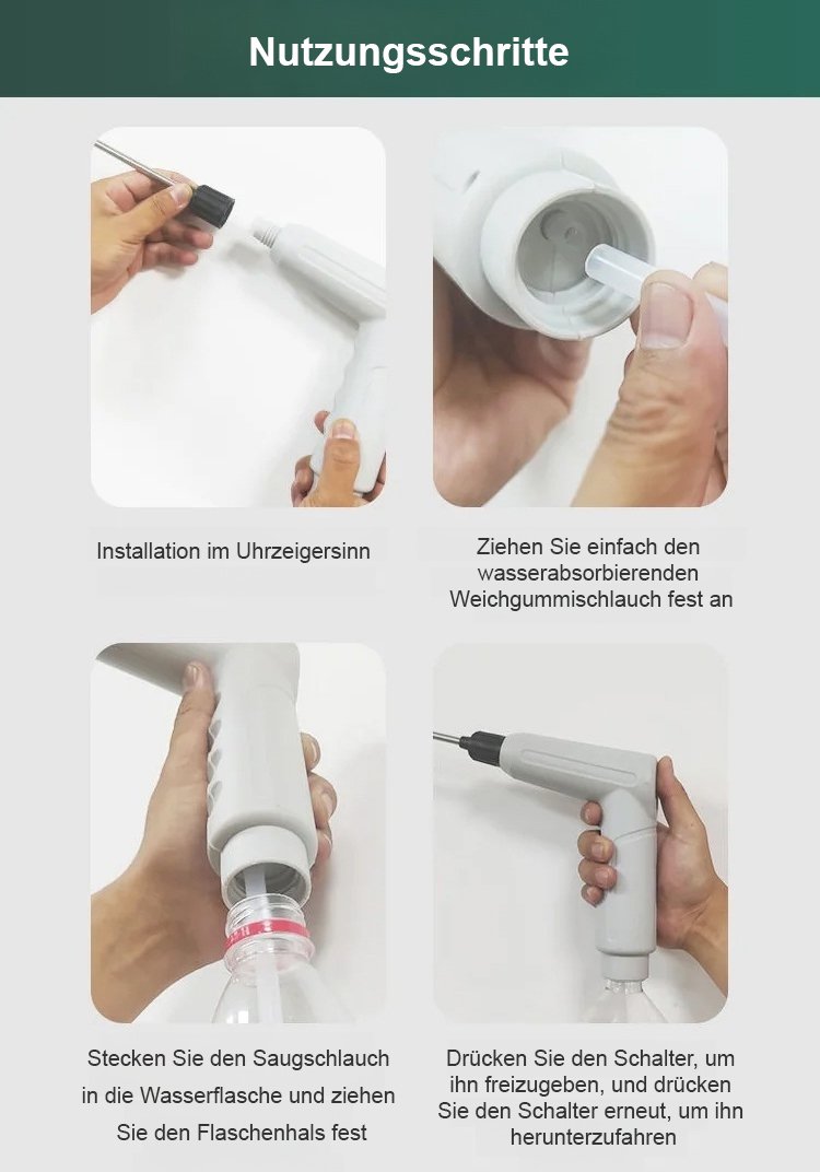 Umweltfreundlicher tragbarer Zerstäuber für verschiedene Anwendungen