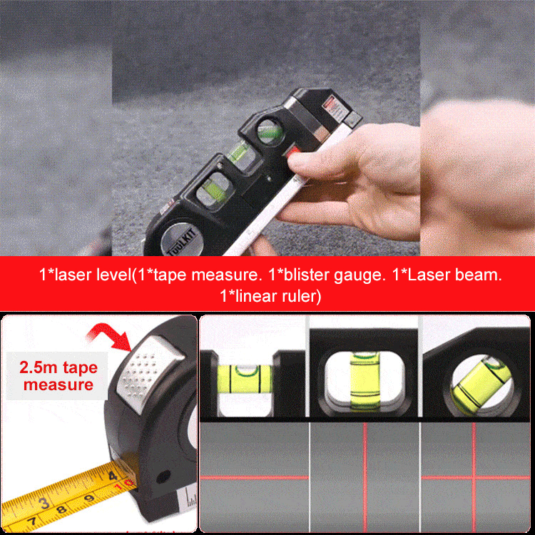 Multifunctional laser level