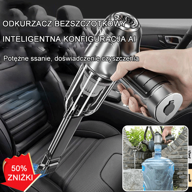 Ręczny odkurzacz samochodowy/domowy