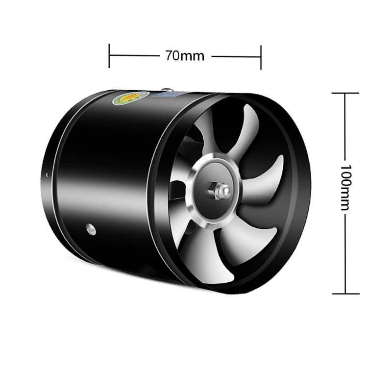 (4 inci) negru perlat cu diametrul de 100 mm