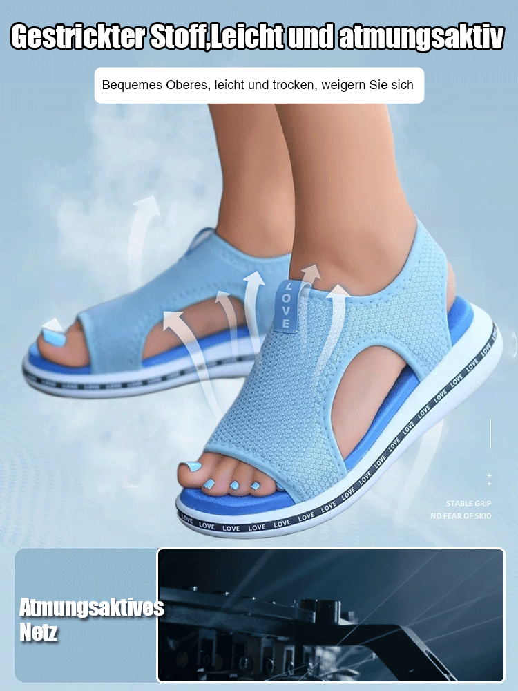 Super weicher Boden Fischmund Frauensandalen