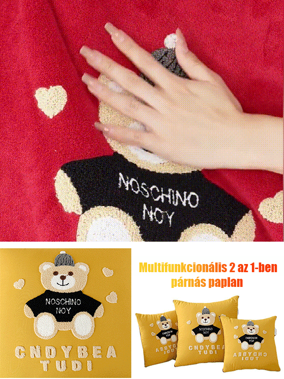 Multifunkcionális 2 az 1-ben párnás paplan