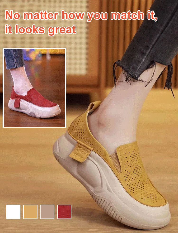 Thick-soled women's shoes