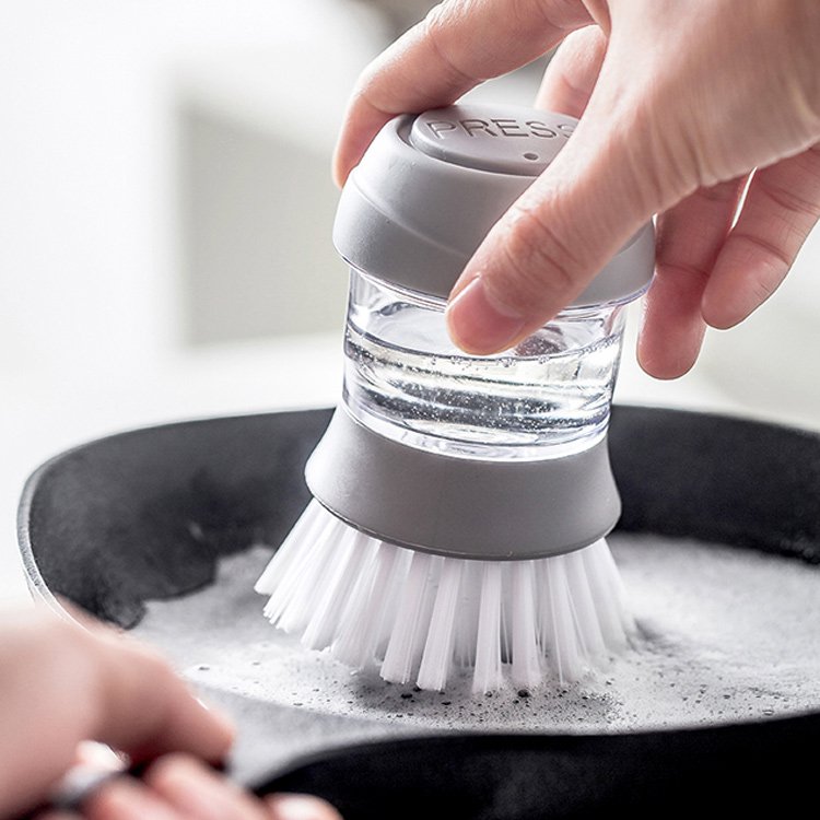 タンク付きキッチンブラシ