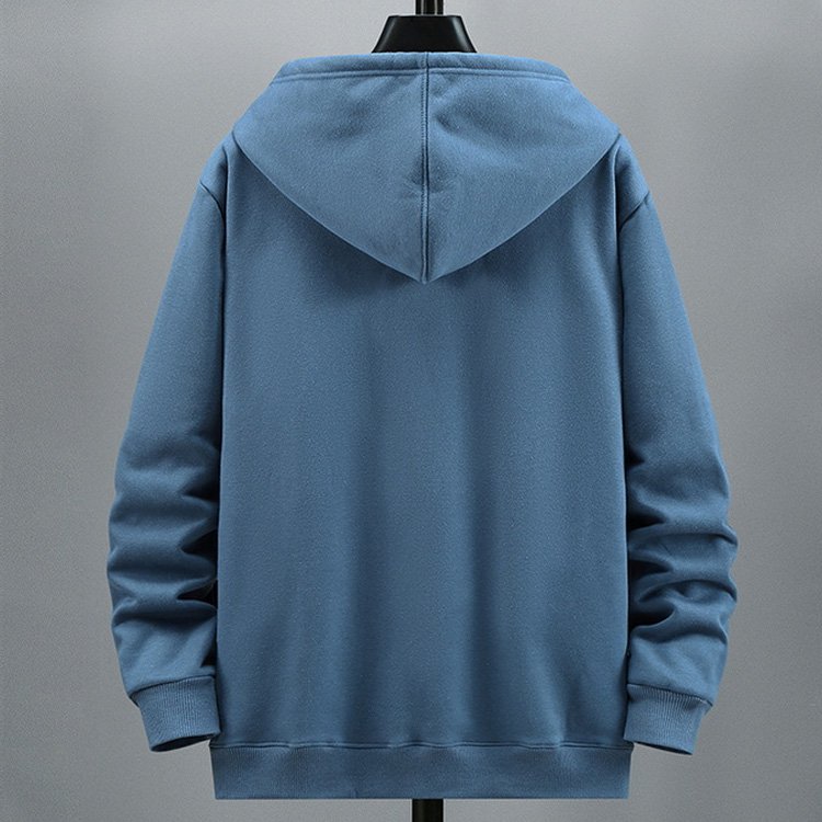 裏起毛ジップアップパーカー