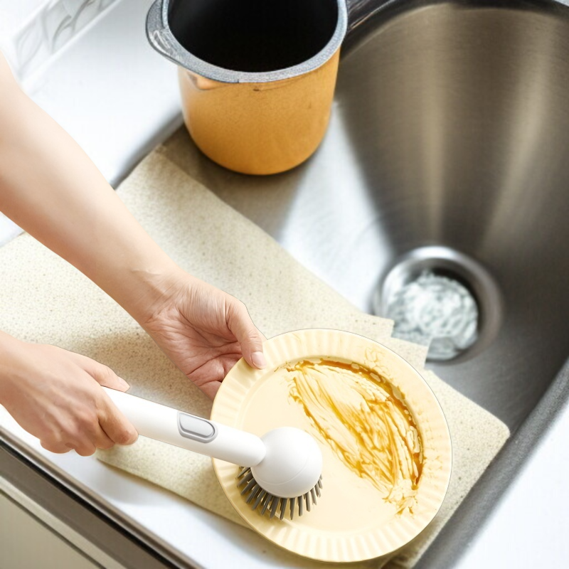 냄비 설거지용 회전 브러쉬