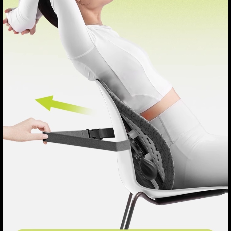 人間工学に基づいたデュオレスト設計の背もたれ