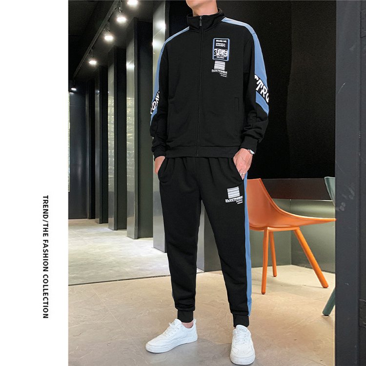 남성 날염 운동복 세트