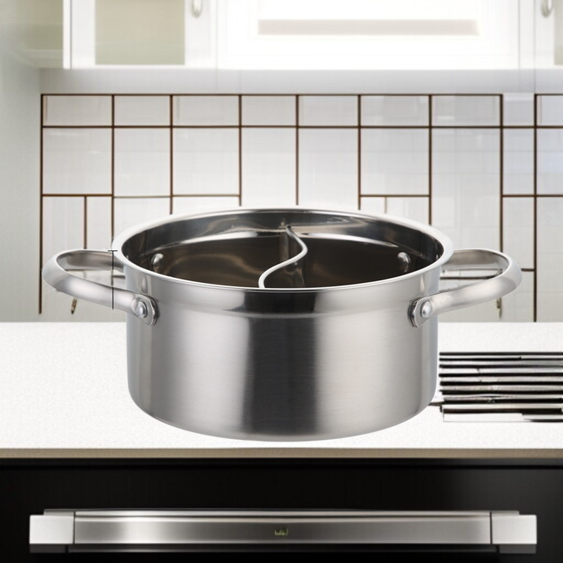 みかん入り火鍋の盛り付け例