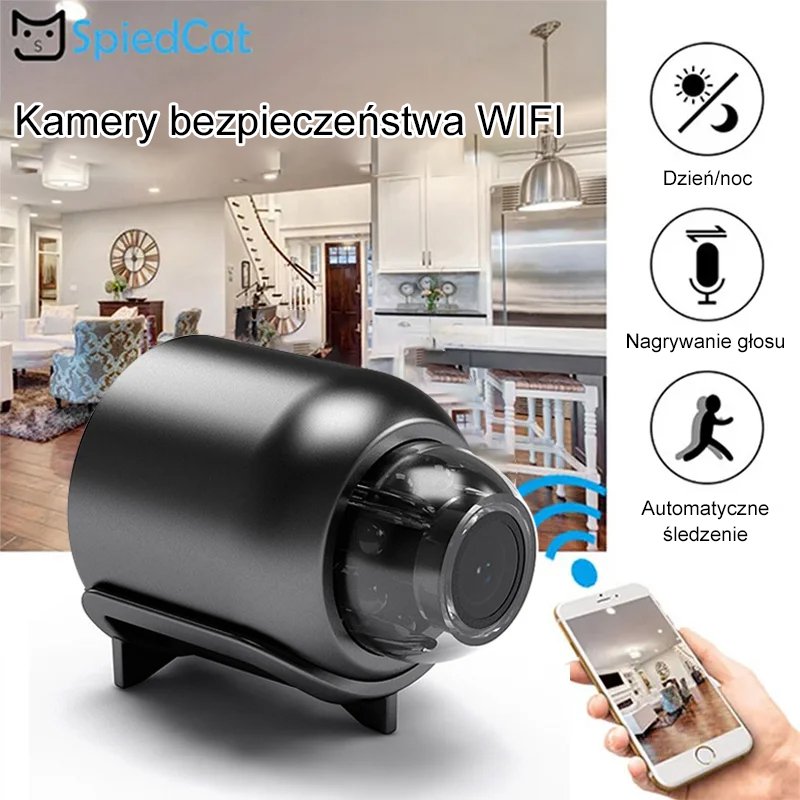 Inteligentna kamera WiFi do zdalnego monitorowania