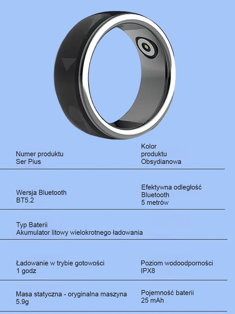 Pierścień zdalnego sterowania】 Pierścień sterowania Bluetooth telefonu komórkowego