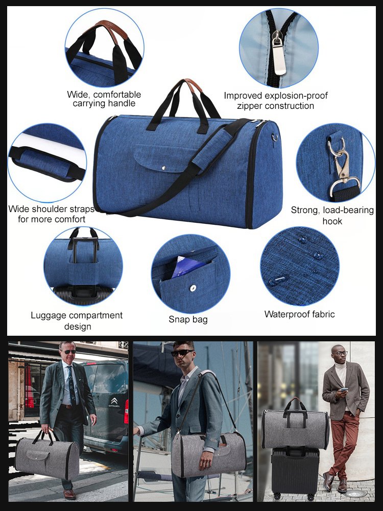 Multifunctional luggage for folding and storing travel