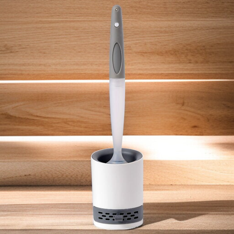 위생적인 변기 청소용 실리콘 브러시